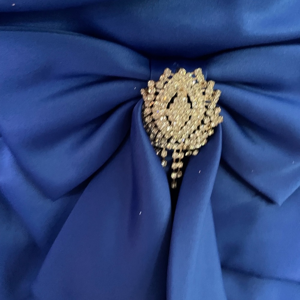 Masquerade Strapless Formal Dress size 9/10 - Picture 3 of 4